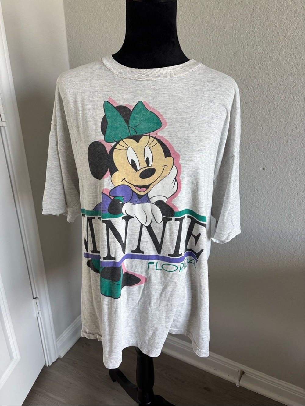 Minnie Mouse Florida T-Shirt 1990s Disney Mickey Unlimited Size XL